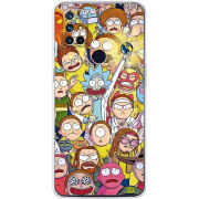 Чехол BoxFace OnePlus Nord N10 Rick and Morty