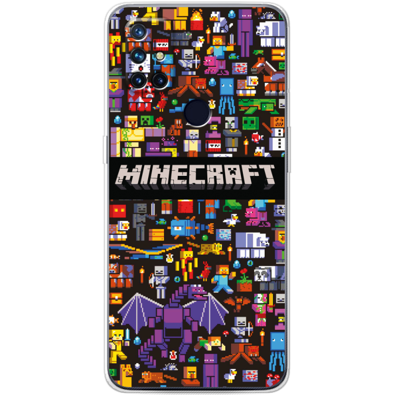 Чехол BoxFace OnePlus Nord N10 Minecraft Mobbery