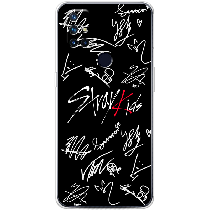 Чехол BoxFace OnePlus Nord N10 Stray Kids автограф