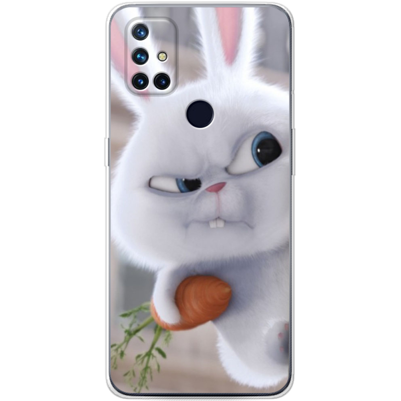 Чехол BoxFace OnePlus Nord N10 Rabbit Snowball