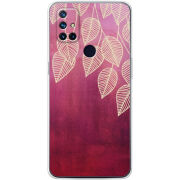 Чехол BoxFace OnePlus Nord N10 Gold Leaves