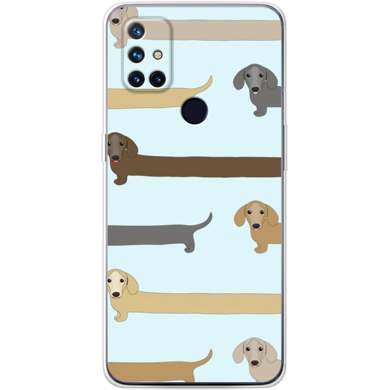 Чехол BoxFace OnePlus Nord N10 Dachshund