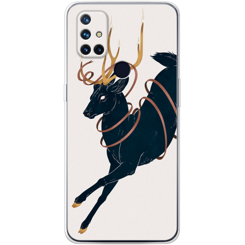 Чехол BoxFace OnePlus Nord N10 Black Deer