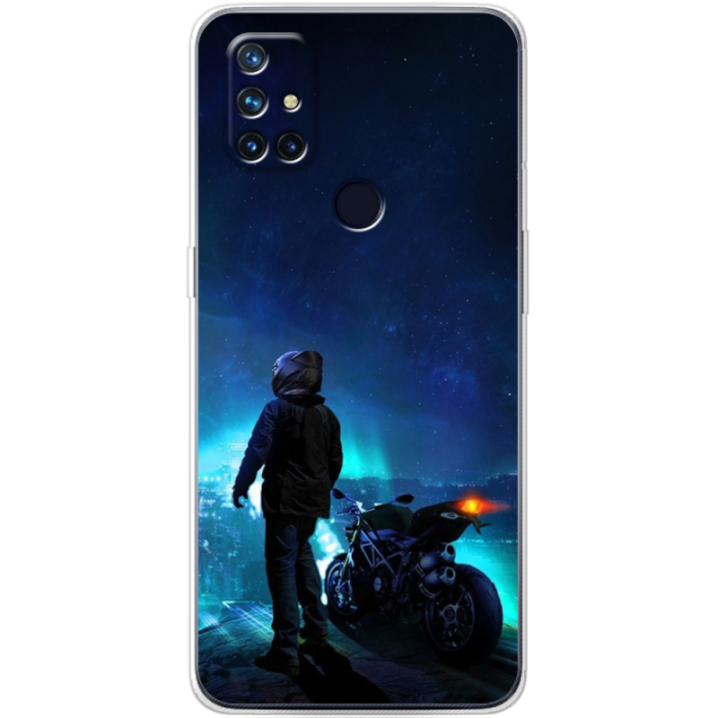 Чехол BoxFace OnePlus Nord N10 Motorcyclist