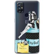 Прозрачный чехол BoxFace OnePlus Nord N10 City Girl