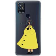 Прозрачный чехол BoxFace OnePlus Nord N10 Just a Girl