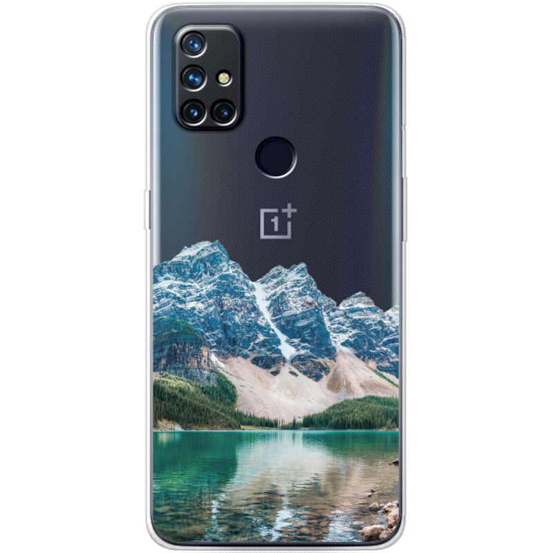 Прозрачный чехол BoxFace OnePlus Nord N10 Blue Mountain