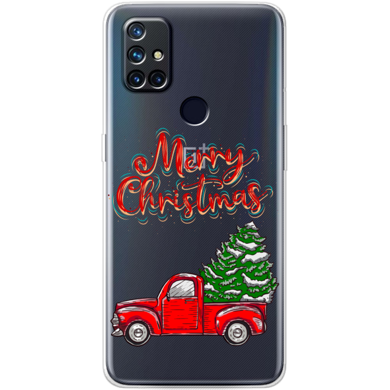 Прозрачный чехол BoxFace OnePlus Nord N10 Holiday Car