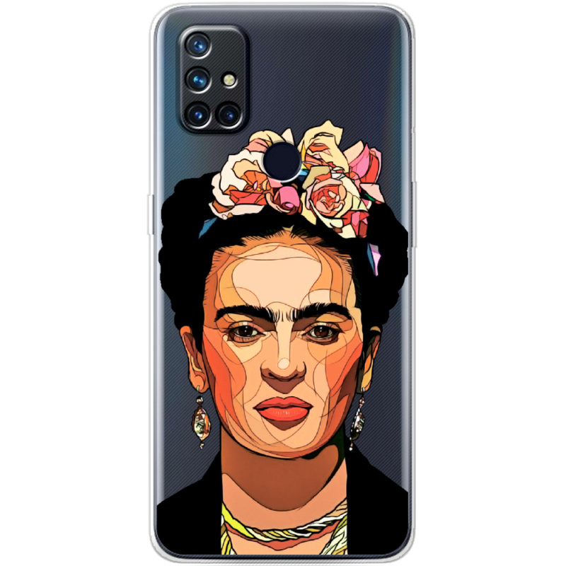 Прозрачный чехол BoxFace OnePlus Nord N10 Фрида Кало