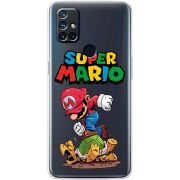 Прозрачный чехол BoxFace OnePlus Nord N10 Super Mario