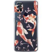 Прозрачный чехол BoxFace OnePlus Nord N10 Japanese Koi Fish