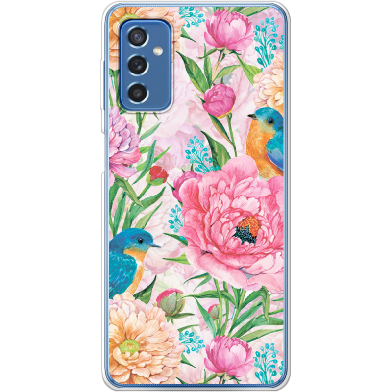 Чехол BoxFace Samsung Galaxy M52 (M526)  Birds in Flowers