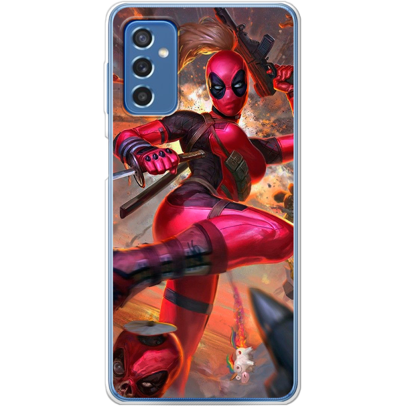 Чехол BoxFace Samsung Galaxy M52 (M526)  Woman Deadpool