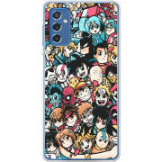 Чехол BoxFace Samsung Galaxy M52 (M526)  Anime Stickers