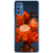 Чехол BoxFace Samsung Galaxy M52 (M526)  Exquisite Orange Flowers