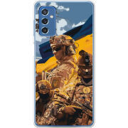 Чехол BoxFace Samsung Galaxy M52 (M526)  Воїни ЗСУ