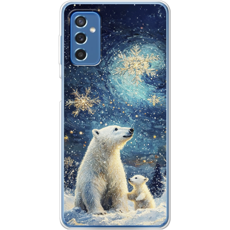 Чехол BoxFace Samsung Galaxy M52 (M526)  Північні ведмеді