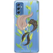 Прозрачный чехол BoxFace Samsung Galaxy M52 (M526) Cute Mermaid