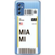 Прозрачный чехол BoxFace Samsung Galaxy M52 (M526) Ticket Miami