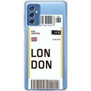 Прозрачный чехол BoxFace Samsung Galaxy M52 (M526) Ticket London