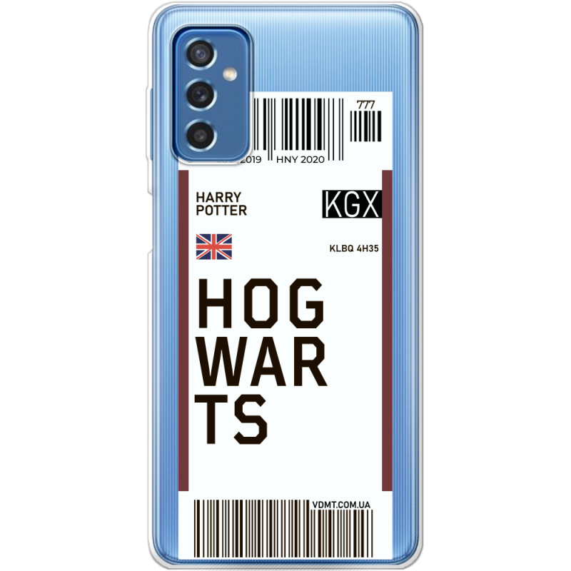 Прозрачный чехол BoxFace Samsung Galaxy M52 (M526) Ticket Hogwarts