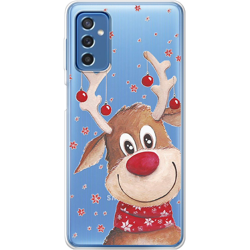 Прозрачный чехол BoxFace Samsung Galaxy M52 (M526) Winter Deer