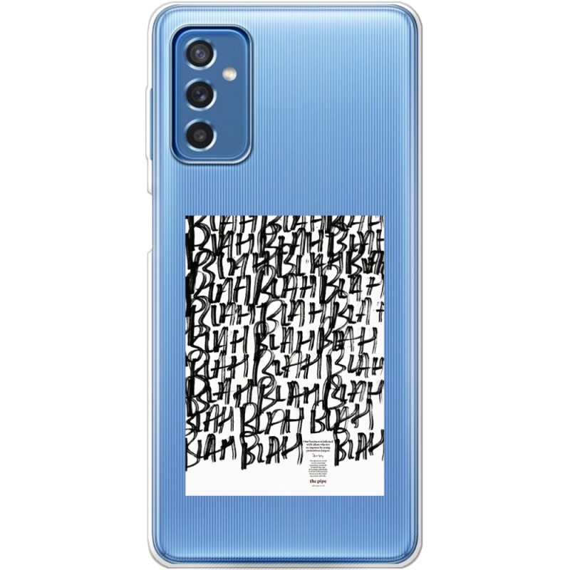 Прозрачный чехол BoxFace Samsung Galaxy M52 (M526) Blah Blah