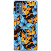 Прозрачный чехол BoxFace Samsung Galaxy M52 (M526) Butterfly Morpho