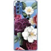 Прозрачный чехол BoxFace Samsung Galaxy M52 (M526) Floral Dark Dreams
