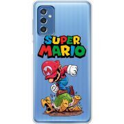 Прозрачный чехол BoxFace Samsung Galaxy M52 (M526) Super Mario