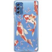 Прозрачный чехол BoxFace Samsung Galaxy M52 (M526) Japanese Koi Fish