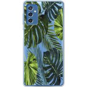 Прозрачный чехол BoxFace Samsung Galaxy M52 (M526) Palm Tree