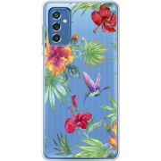 Прозрачный чехол BoxFace Samsung Galaxy M52 (M526) Tropical