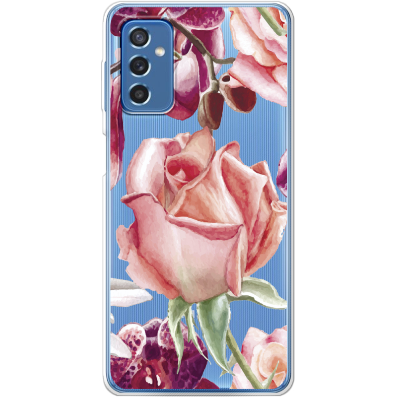 Прозрачный чехол BoxFace Samsung Galaxy M52 (M526) Rose