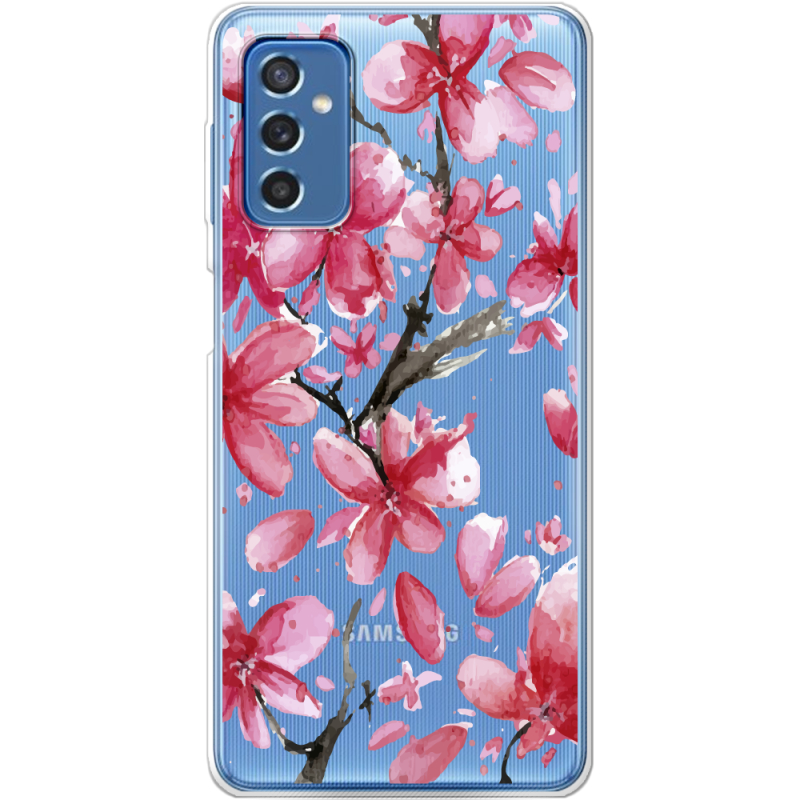 Прозрачный чехол BoxFace Samsung Galaxy M52 (M526) Pink Magnolia