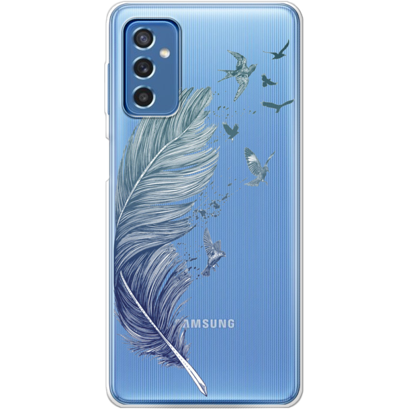 Прозрачный чехол BoxFace Samsung Galaxy M52 (M526) Feather