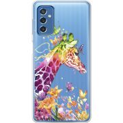 Прозрачный чехол BoxFace Samsung Galaxy M52 (M526) Colorful Giraffe