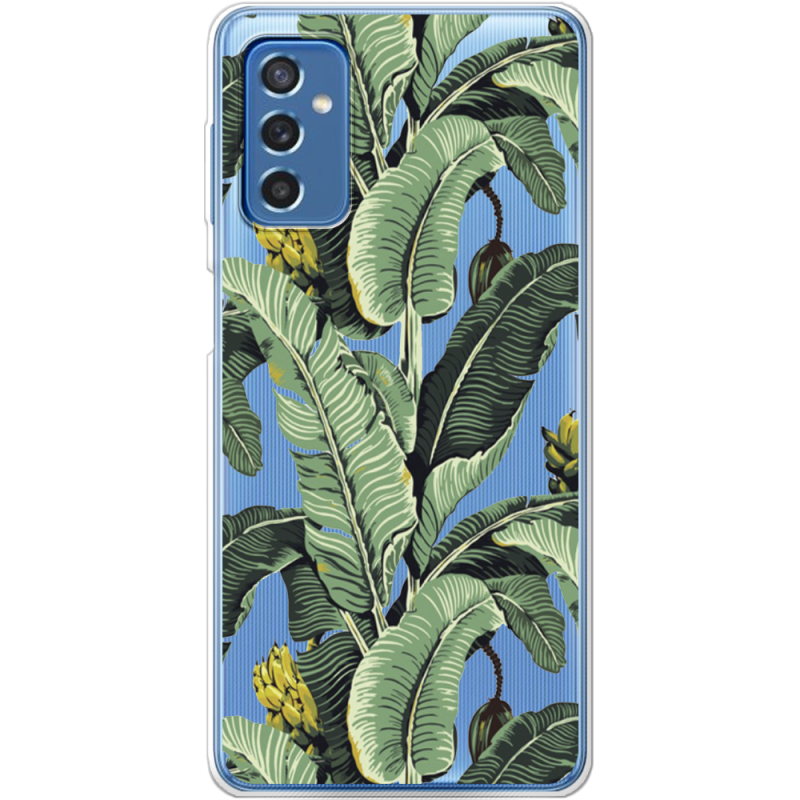 Прозрачный чехол BoxFace Samsung Galaxy M52 (M526) Banana Leaves