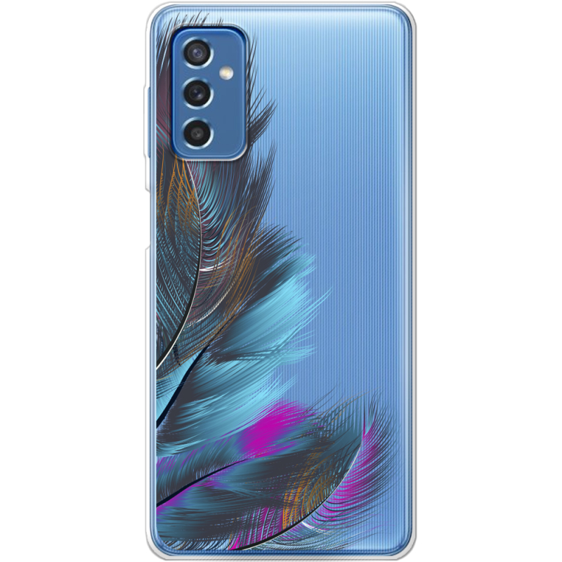 Прозрачный чехол BoxFace Samsung Galaxy M52 (M526) Feathers