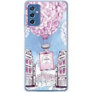 Чехол со стразами Samsung Galaxy M52 (M526)  Perfume bottle