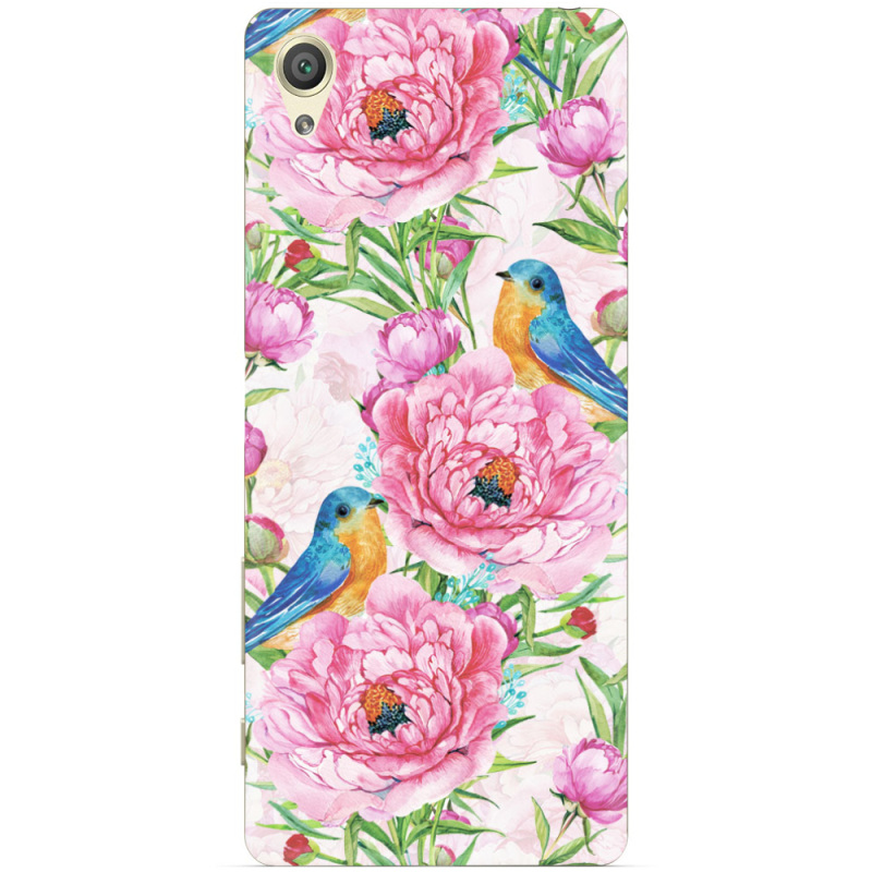 Чехол Uprint Sony Xperia X Performance Dual Birds and Flowers