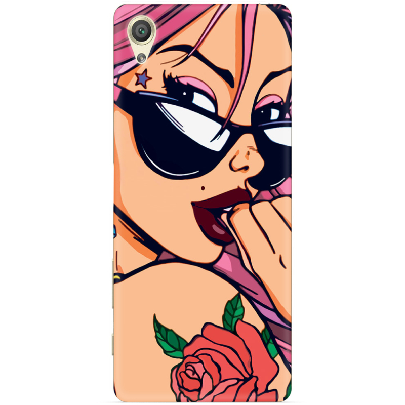 Чехол Uprint Sony Xperia X Performance Dual Pink Girl