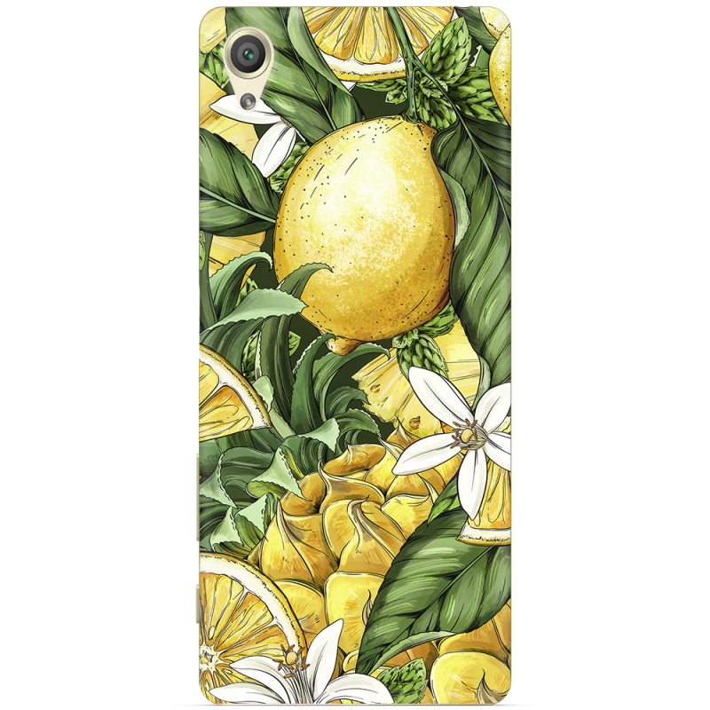 Чехол Uprint Sony Xperia X Performance Dual Lemon Pattern