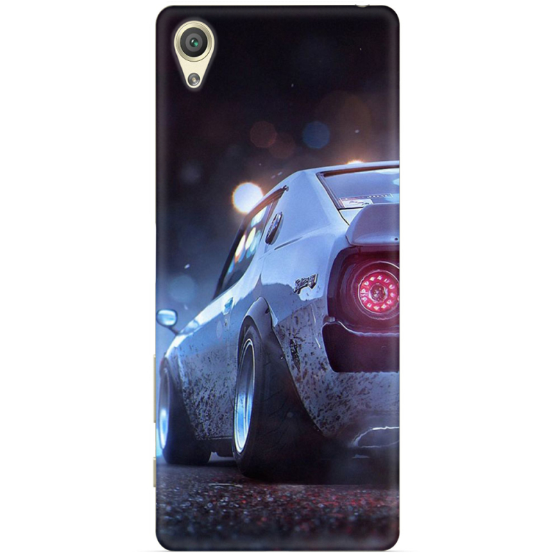 Чехол Uprint Sony Xperia X Performance Dual Silver Car