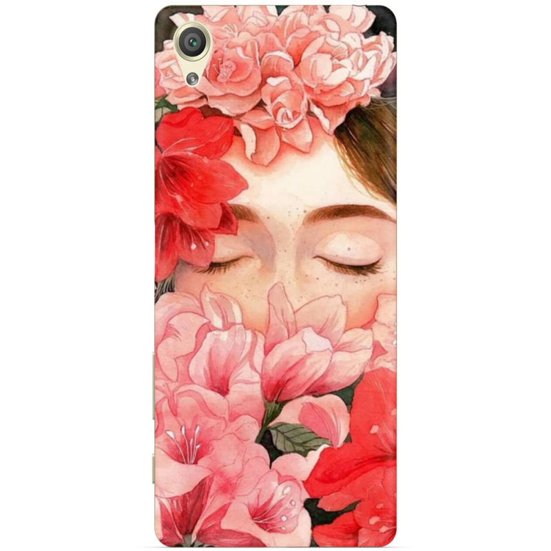 Чехол Uprint Sony Xperia X Performance Dual Girl in Flowers