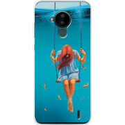 Чехол BoxFace Nokia C30 Girl In The Sea
