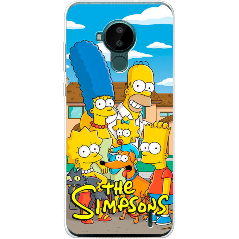 Чехол BoxFace Nokia C30 The Simpsons