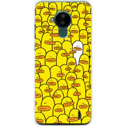 Чехол BoxFace Nokia C30 Yellow Ducklings
