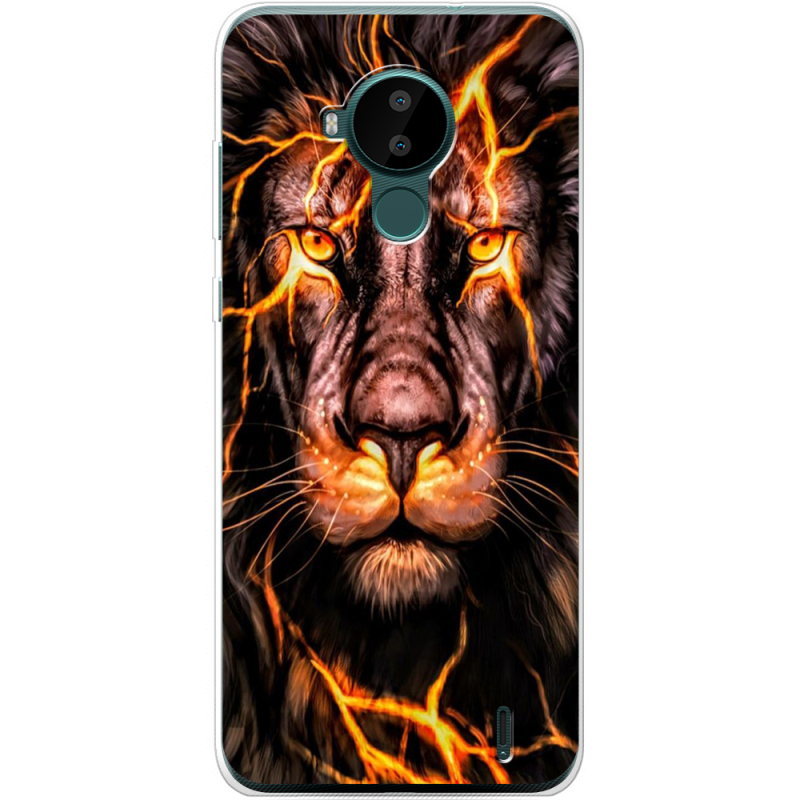 Чехол BoxFace Nokia C30 Fire Lion