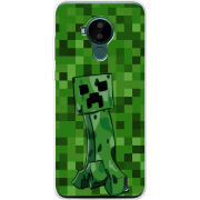 Чехол BoxFace Nokia C30 Minecraft Creeper